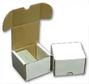 Bundle of 50 - 200 count Cardboard Baseball / Trading Card Storage Boxes