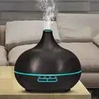 500ml Aroma Essential Oil Diffuser Wood Grain Air Humidifier Aromatherapy Ultras