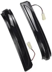 QASULER LED Dynamic Side Mirror Turn Signal Light Arrow, for Mercedes-Benz, A B Class W169 A160 W245 2008-2012 Facelift Car Side Mirror Indicator Light