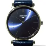 LONGINES 手錶 女用 海軍藍 壓模 日本直送 二手  A1059D0640CD357556BC6140C9B1C