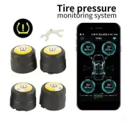 Bluetooth 4.0 Car External Sensor TPMS Tire Pressure Monitoring System For Gifts