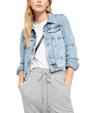 Free People Rumors Denim Jacket