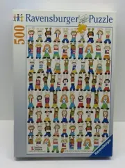 2002 Ravensburger - If We Work Together - 500 Piece Puzzle - Save The Children