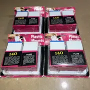 4 Packs Vtg PAKON 35mm Plastic Slide Mounts Thin Mounts Mounter Tray 140 X 4