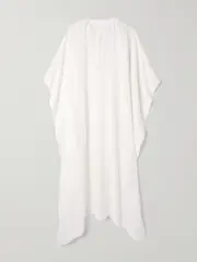 [Alaïa] Alaïa - Crepe Maxi Dress - White - FR 42 FR 42 White