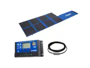 Kings 240W Folding Solar Blanket + 15A PWM Solar Controller + 6m Extension Lead