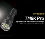 Nitecore TM9K Pro Torch Flashlight 9900 Lumens 510m Throw Rechargeable 5000mAh