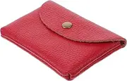 [VILLFUL] Cow Leather Passport Cover Card Holder Wallet Small Travel Accessory for Women Cartoon Design for Home Office School Events