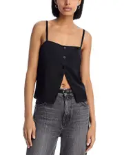 Frame The Silk Button Cami Top