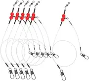Lure Leader Fishing Twine Saltwater Fishing Tackle Fishing Gear Snap Swivels Fishing Tackle Fishing Leader Fishing Wire Leaders Fishing Tackles Nylon Wire Stainless Steel