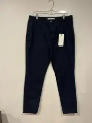 Only Blue Denim Chino Khaki Blue Pants Womens Size 40 W40 L32 New With Tags