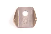 Meziere Weld-On Bent Tab 4130 Steel Suit Flat Surface 30 Bend 3/8" Hole Qty: 20