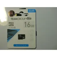 在飛比找蝦皮購物優惠-十銓 Team 16G Clas10 MicroSD TF 