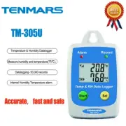 TENMARS TM-305UTemperature & Humidity Datalogger Datalogging- 50,000 records #