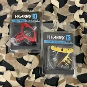 NEW HK Army Action Sports Goggle/Barrel Camera Mount Package-2 Mounts-Red/Gold