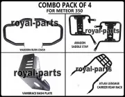 COMBO PACK OF 4 FIT FOR ROYAL ENFIELD METEOR 350