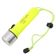 2PCS Waterproof Underwater Diving LED Flashlight Adjustable Torch Diving Work Fishing Hunting Lamp
