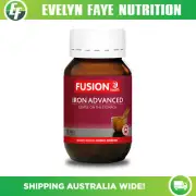 FUSION HEALTH Iron Advanced - 30 Tablets | Iron Glycinate