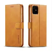 Wallet Leather Flip Case Cover - For Apple iPhone XS Max (Brown)