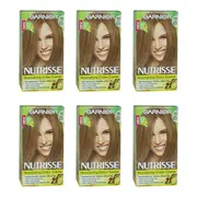 Garnier Nutrisse Nourishing Color Creme - 70 Dark Natural Blonde by Garnier for Unisex - 1 Application Hair Color - Pack of 6