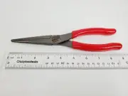 Snap On Tools New 97ACF 100th Anniversary 9" Needle Nose Pliers RED Soft Grips