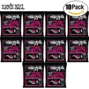 10-PACK Ernie Ball 2723 Super Slinky Cobalt Electric Guitar Strings 9-42