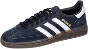 [adidas] Men's Handball Spezial Sneaker, Black Core Black FTWR White Gum5 10006801