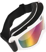 DRESSOOS Motorcycle Goggles with Strap Windproof Cycling Goggles for Skiing Mountaineering and Outdoor Sports Versatile Protective Eyewear for Bad Weather Adventures