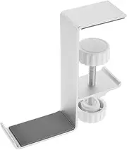 ANDRESLAD Headphone Stand Under Desk: Clamp Mount Headset Hanger Hook - Saving Utility Holder Multifunctional Rack for Table Home Office