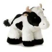 Aurora World Plush - Mini Flopsie - MINI MOO the Cow (8 inch) - New Stuffed Toy