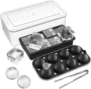 Large Ice Cube Tray for Whiskey Ice Ball Maker for Cocktails Large Ice Trays for