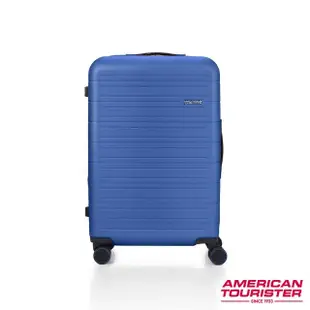 【AMERICAN TOURISTER 美國旅行者】24吋 NOVASTREAM 抗菌環保可擴充PC防盜拉鍊行李箱(多色可選)