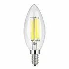 LED Daylight 6W 240v 6000K E12 Dimmable Candle Filament Chandelier Globe