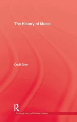 History of Music, Paperback by Cecil Gray-New paperback