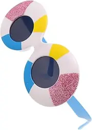 [BESPORTBLE] Hawaiian Themed Sunglasses Props Photo Booth Glasses Boys and Girls Adults Party Favors Supplies Comfortable Fit