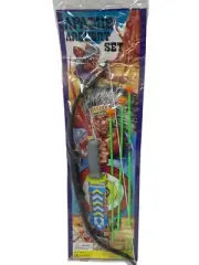 Sealed Apache Native American Indian 90s Toy Bow & Arrow Collectible Archery