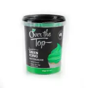 Over the Top Buttercream Green Icing 425G Decorating Cake Baking