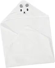 MOBUTOFU Cute Hooded Bath Towel Soft and Bathing Towel for Hood Design for Comfort Versatile Cape for Bath Routine for Newborns