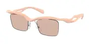 Prada PR A15S 18Q4I2 Men's Sunglasses Pink Size 47