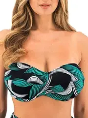 [FANTASIE] Women's Saint Lucia Underwire Twist Bandeau Bikini Top