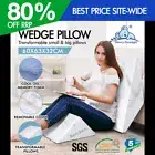 STARRY EUCALYPT Bed Wedge Pillow Cool Gel Memory Foam Back Leg Elevation Bamboo