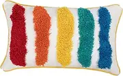 HOLIDYOYO Pillow Case Tassels Decorative Tufting Pillow Cover Pp Cotton Cotton Canvas Comfortable and Stylish for Home Decor