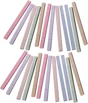 OFFSCH 24Pcs Double Ended Fluorescent Highlighters Soft Pastel Markers for School Scrapbooking Daily Use Smooth Writing Comfortable Grip for Note Taking Book Marking