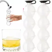 Large Ice Ball Maker Cube Tray Big Silicone Mold Sphere Whiskey Round Mould AU @