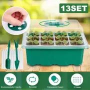 13 Set Plant Seed Grow Box Propagation Nursery Seedling Starter Tray Seed Box