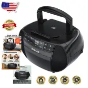 AM/FM Stereo Boombox with CD Player and Cassette Recorder for Music Lovers