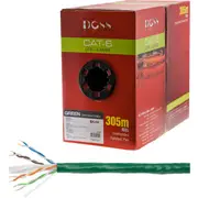 DOSS C6RGRN 305M Cat6 Solid Cable Green Sold As 305M Roll Only 305M CAT6 SOLID CABLE GREEN