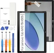 For Lenovo Tab M10 HD TB-X505 2019 Screen Replacement, LCD Display Touch Screen Digitizer Full Assembly Glass Panel with Repair Kits(Black,10.1 inch)