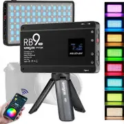 WEEYLITE RB9 Portable RGB Video Light 2500-8500K 360 Degree Full Color Light for Photography / Filming / Tiktok MultiColor
