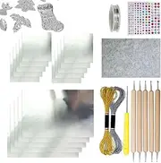 Foil Sheets for Crafts | Aluminum Metal Crafts Foil Roll,Silver Gold Shimmer Shiny Embossing Engraving Painting Kit Crafting Art for Kids Adults